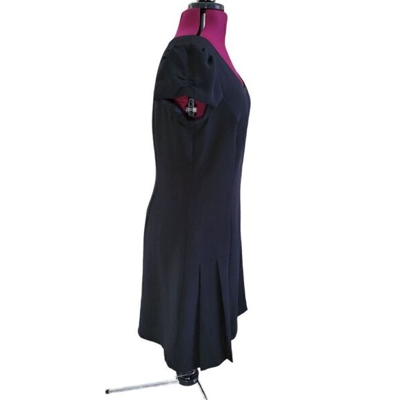 Tahari Arthur S. Levine Little Black Dress (Size 16) - Picture 2 of 9